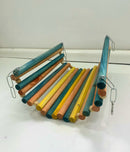 Rede suspensa colorida